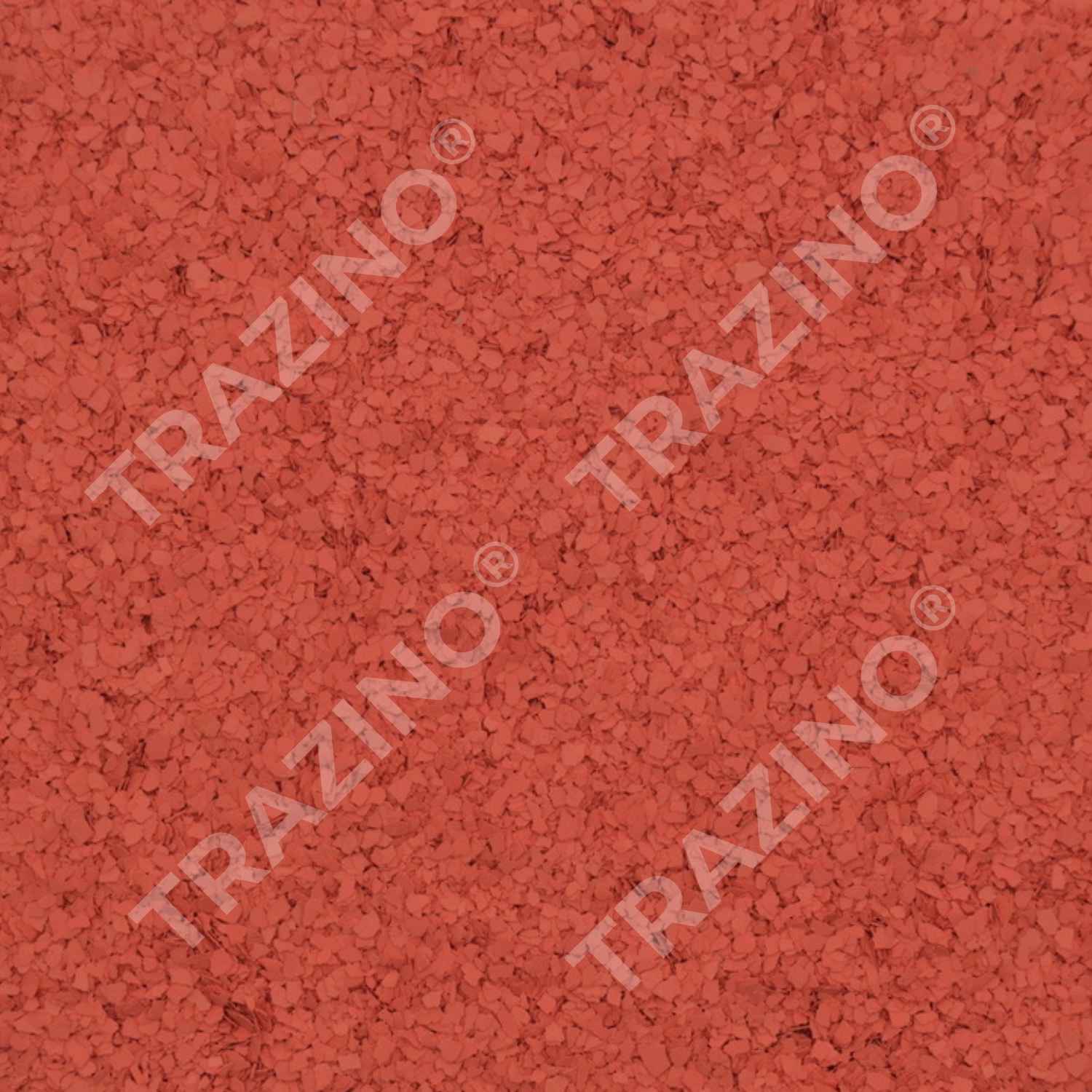 Trazino® Farbchips in Korallenrot zum Einstreuen für Beschichtungen Trazino® Farbchips in Korallenrot zum Einstreuen für Beschichtungen